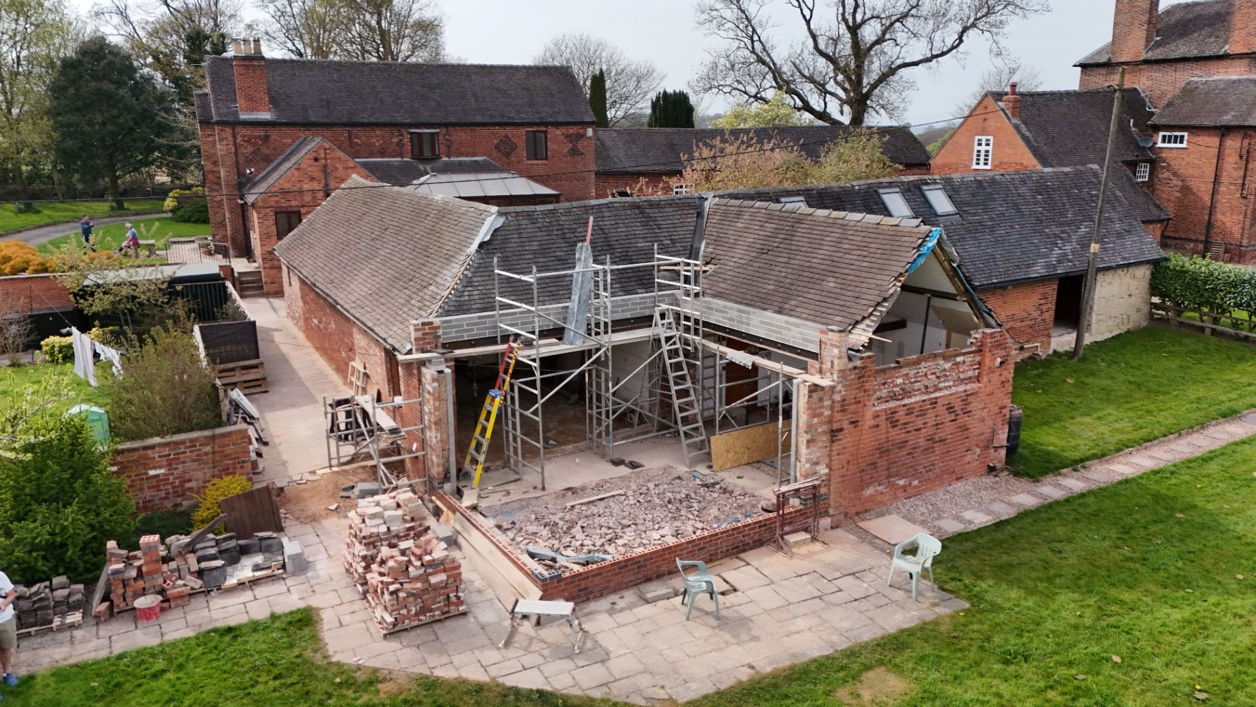 House Build Progress Photography